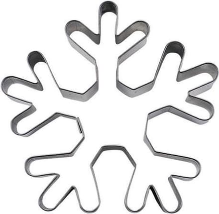 Uitsteker RVS - sneeuwvlok / ijskristal 6.5cm - St�dter