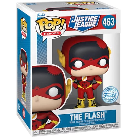 Pop Heroes: Justice League - The Flash (Special Edition) Funko Pop #463