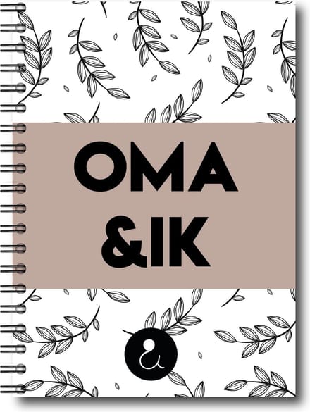 Studio Ins & Outs Invulboek 'Oma & ik' - Sand