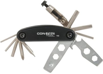 Contec Multitool 15 Functies Opvouwbaar Zwart