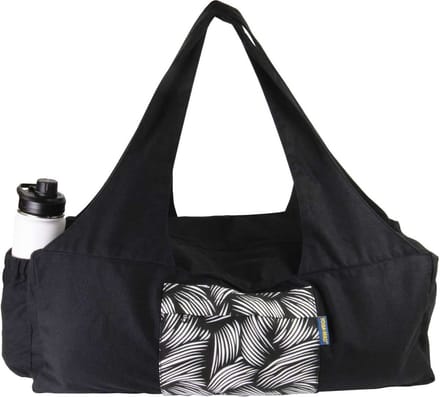 Yoga Mad - Deluxe Sporttas - Zwart/Wit