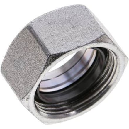 28 M36x2 End Cap Stalen NBR