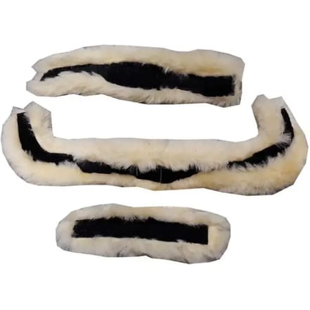 Lamsvel hoofdstel schede Kavalkade Ivy lambskin - Ivella