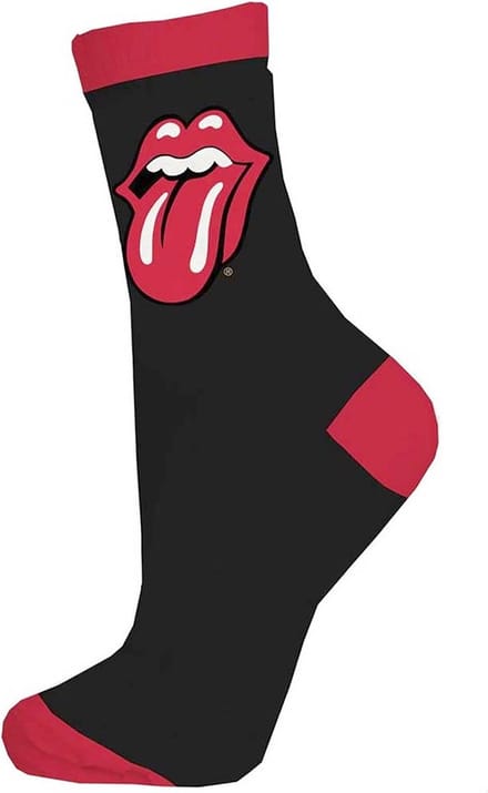 The Rolling Stones Tongue and Lips Logo Sokken - Officiële Merchandise - 40-45