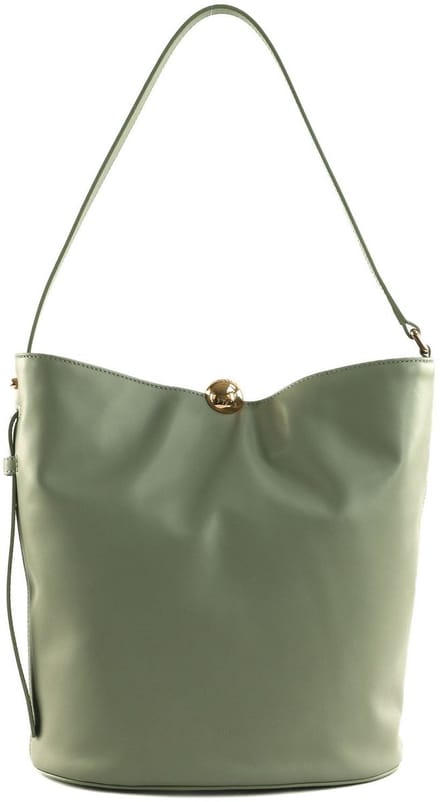 FURLA Leren Schoudertas Sfera Soft Bucket Bag Agave b Grijs