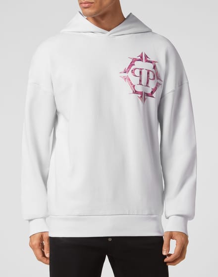 Sweatshirt Met Capuchon Chrome