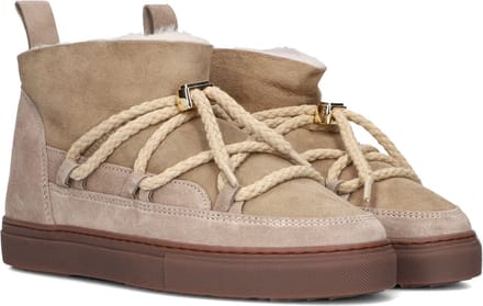 Inuikii Classic Low Vachtlaarzen - Warme Laarzen - Dames - Beige - Maat 40