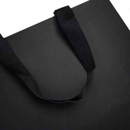 10x cadeautasjes Mat Zwart A3 - 42x12x35cm