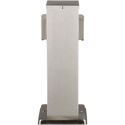 Heitronic 35460 Buitenstopcontact RVS Aanraakbeveiliging