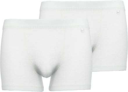 Gotzburg heren boxer normale lengte (2-pack) - wit