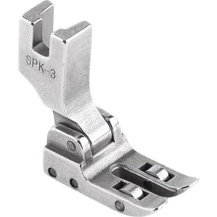 1 stuks Industriële Naaimachine Roller Persvoet Stikken PVC Leer Stof white