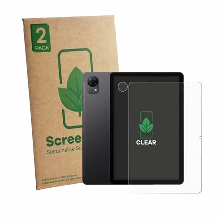 2 Stuks Screenprotector voor Doogee Tab G5 (Voor+Camera) - Hoogwaardige Beschermfolie transparant