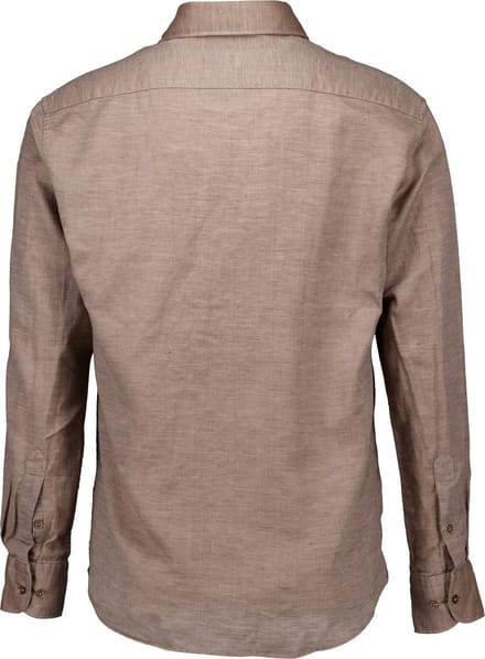 Eterna - Overhemd Bruin Eterna Lange Mouw Overhemd Bruin 2576 Xs82