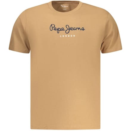 Pepe Jeans Marrone Katoenen Heren T-Shirt