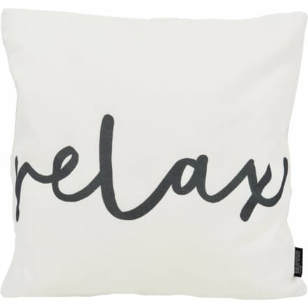 Gek op kussens! Sierkussen black & white relax outdoor | 45 x 45 cm | polyester