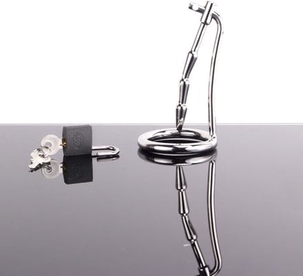 Cock trap met ribbels - 45 mm