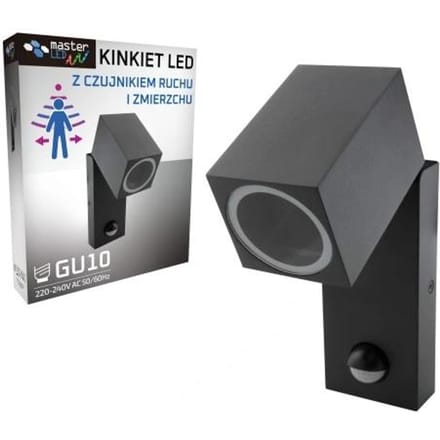 Wandlamp - Rhino GU10 PIR opbouwarmatuur – Bewegingssensor voor buitenverlichting