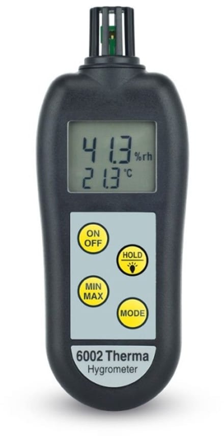 ETI - Draagbare Thermo-hygrometer 6002 - Nauwkeurig op ±2 %
