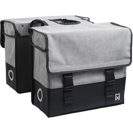 Dubbele bagagedrager tas Willex Canvas Plus