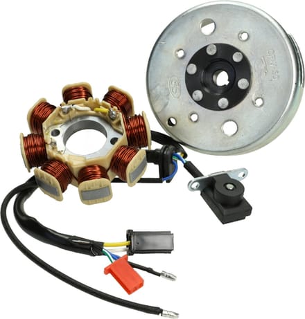 Mezoly ontsteking compleet voor GY6 50cc 4 Takt Euro4 (25km)