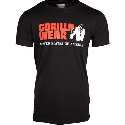 Gorilla Wear Classic T-shirt - Zwart - S