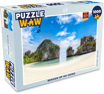 Puzzel Bergen op Ko Hong - Legpuzzel - Puzzel 1000 stukjes volwassenen