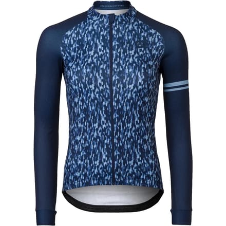 AGU Melange Fietsshirt Lange Mouwen Essential Dames - Blauw - S