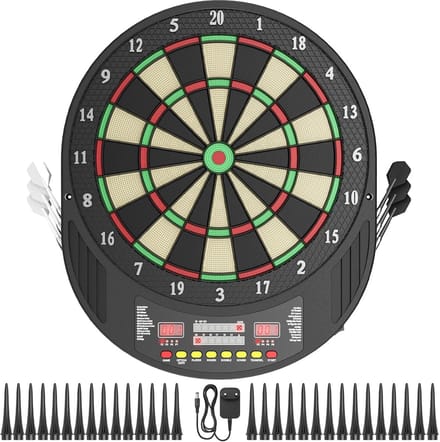 Elektronisch Dartbord Compleet met 6 Darts voor Thuisgebruik