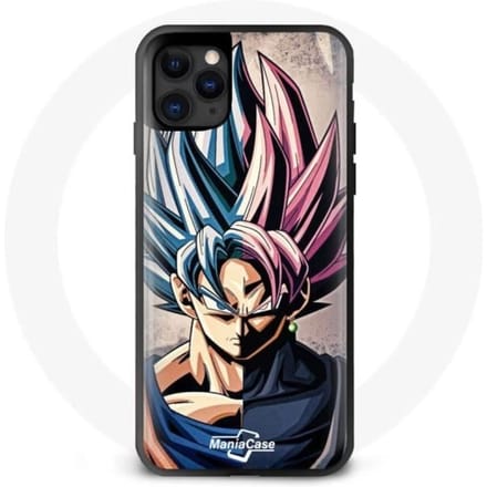 Coque Iphone 13 Pro Max Dragon Ball Goku Blue - Maniacase blauw
