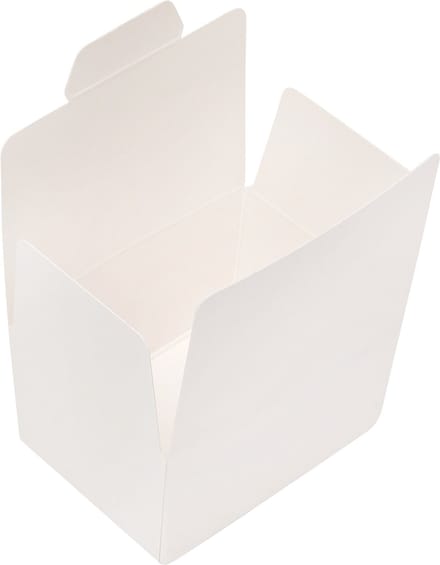 BrandNewCake® Bonbondoosje Wit Glans - 125 gram - 25 Stuks