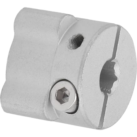3310?0016?4008 8mm Alésage Hexagonal Moyeu de Serrage d'Arbre Pièces de Montage d'Arbre Accessoire gray