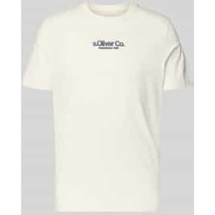 regular fit T-shirt van puur katoen