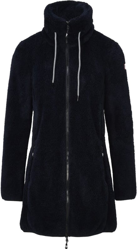 Nordberg Lang Fleece Vest Evelien - Dames - Navy - Maat 3XL