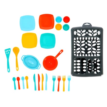 Afdruiprek Met Servies - Afdruiprek Met Servies