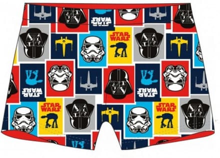 Star Wars Zwembroek – Blokjes Comic-Print – Maat 110/116