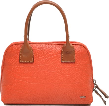 Berba | Chamonix | Mini Crossbody-tas | Dames | Tas | Oranje | Leer