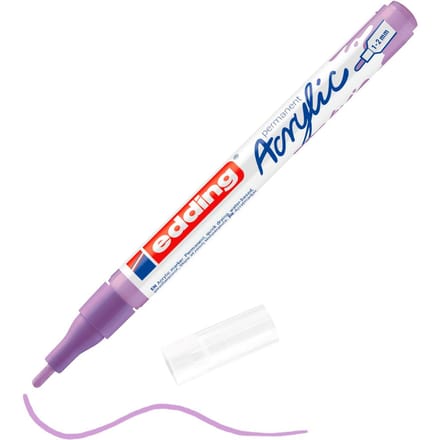 edding 5300 Acrylic "Acrylmarker - Fijn" - Lavender