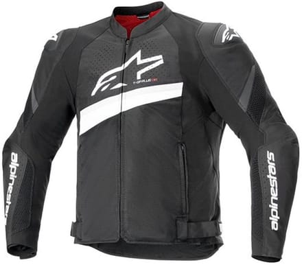 Alpinestars T-GP Plus R V4 Airflow Jas Zwart Wit - Jas
