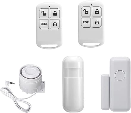 Alarmsysteem Accessoires - Sensoren Set - Huis Beveiligen - Draadloze Detectie - 10 mm - Wit