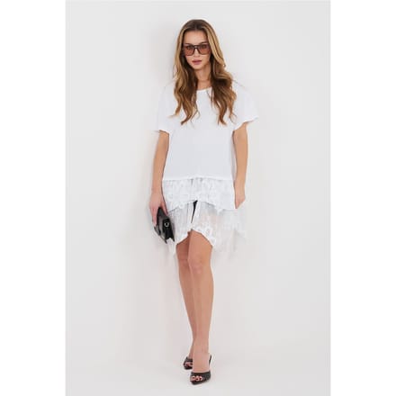 Nomade Flow Blouse - Wit / One Size
