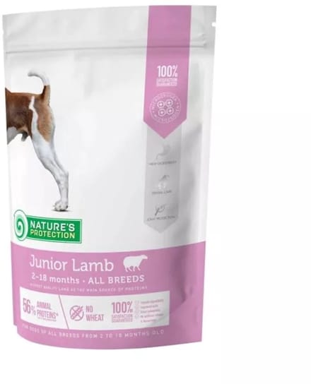 Nature's Protection Super Premium - HOND - Alle rassen - Puppy Junior - met Lam - 500g
