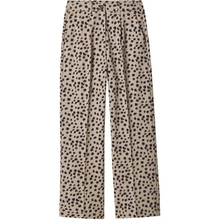 ESMARA Dames broek - Wide leg (Luipaard print, 44)