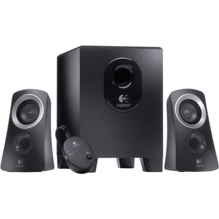 Logitech Speaker System Z313 2.1 PC-luidsprekers Kabelgebonden 25 W Zwart