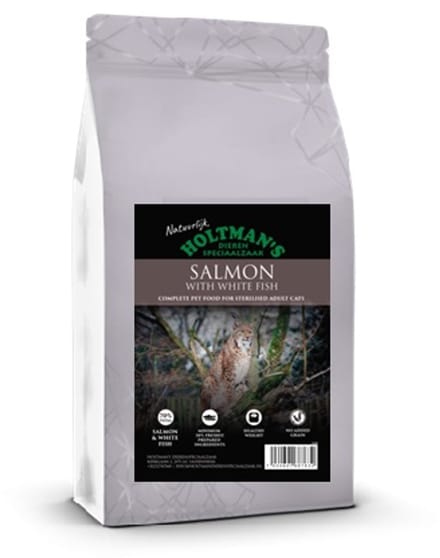 Connoisseur cat adult zalm met witvis 1,5 kilo
