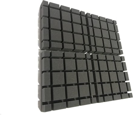 Akoestische Studio Schuimplaten Kubus Vorm 12 Stuks (1.1 m²)