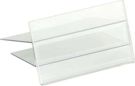 Opus 2 Naamkaarthouder Transparant - 55 x 203 mm