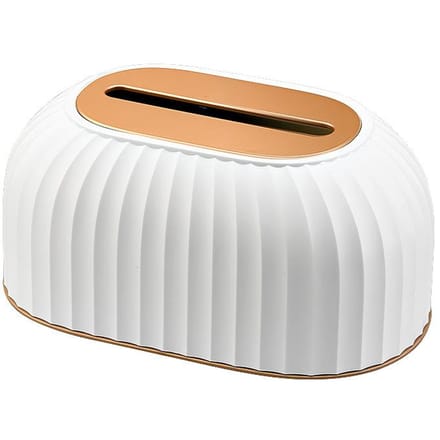 Distributeur de mouchoirs élégant de Style nordique, avec rangement télécommandé, pour salon, salle à manger blanc