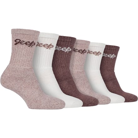 Dames 6-pack wandelsokken | Katoenen sokken voor buiten