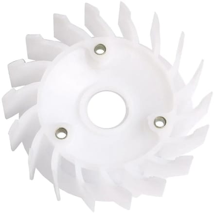 Radiatorventilator - Koelventilator Motor - Motor Koeling - Omkeerbare Motor - 600 g - Wit