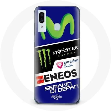 Coque pour Samsung Galaxy A20 Monster Energy Yamaha Eneos